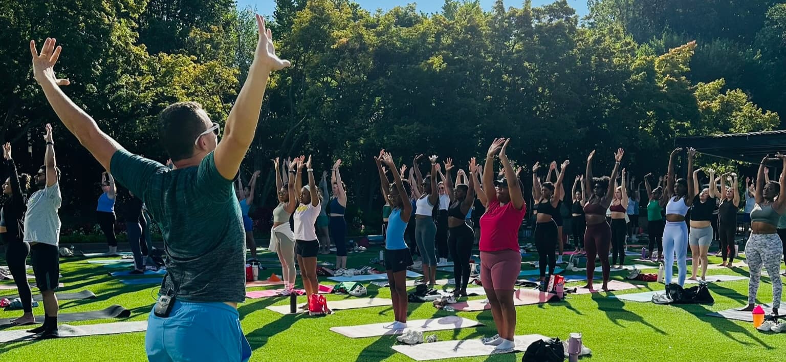Outdoor Yoga Class